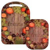 Доска разделочная Фруктовый рай 2 предмета