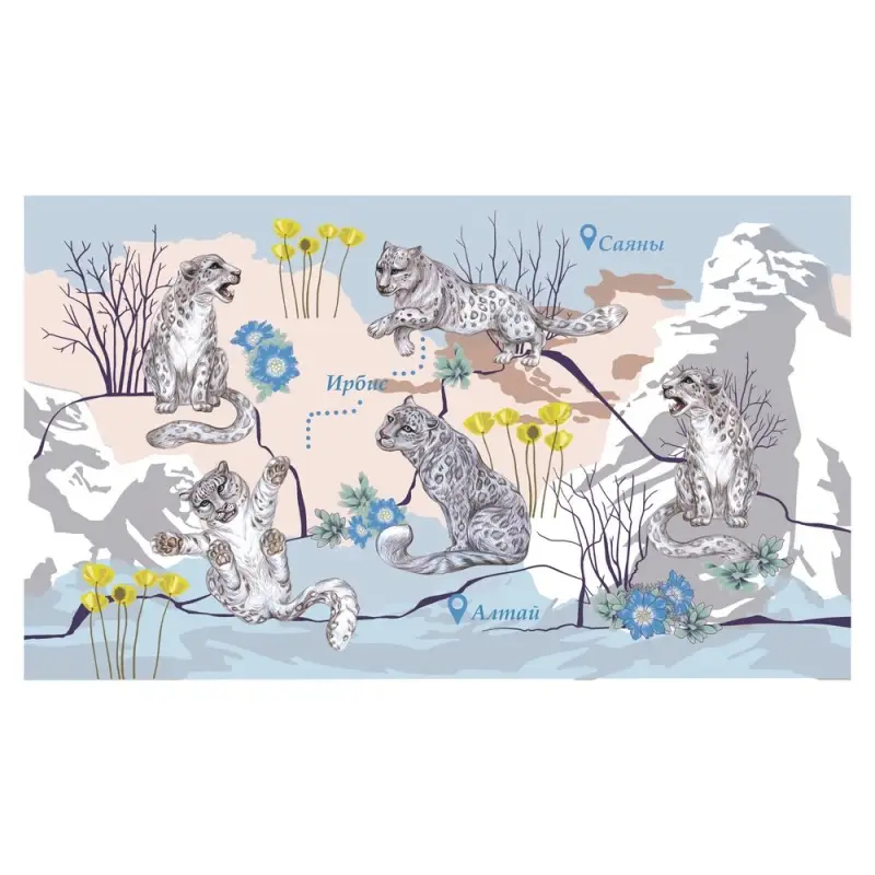 Доска разделочная Исчезающая красота 29х17 см