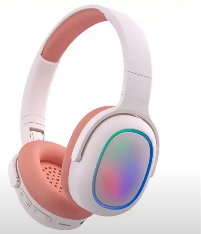 Беспроводные наушники BS961 розовые