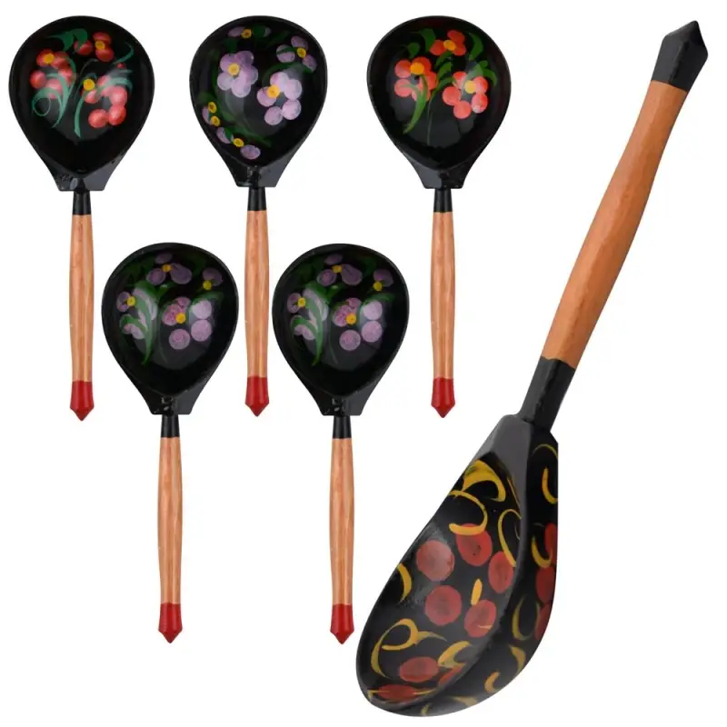 Ложка столовая Традиционная роспись (ассортимент)