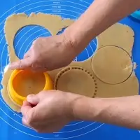 Форма для печенья, набор 2 шт, "Круглый дуэт"