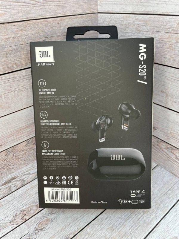 Наушники беспроводные MG-S20 с микрофоном, черный