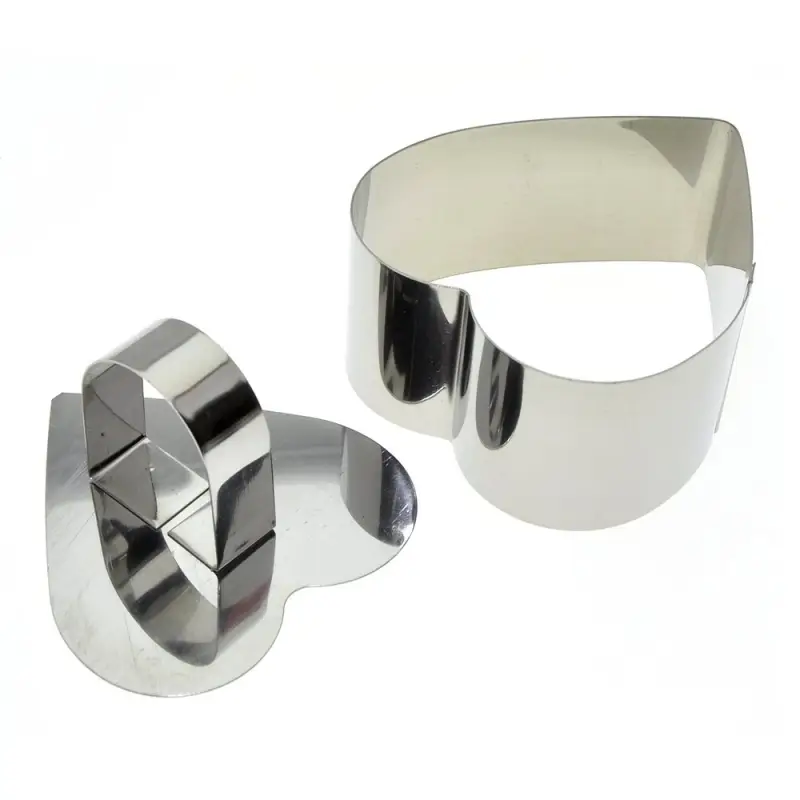 Кулинарная форма "Сердце" с крышкой-прессом