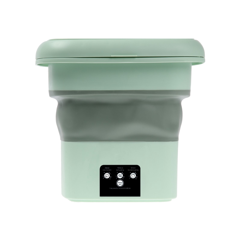 Портативная мини-стиральная машина с ведром 6 л (цвет в ассортименте)