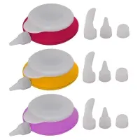 Кондитерский мешок с насадками набор 4 предмета Кондитер (ассортимент)