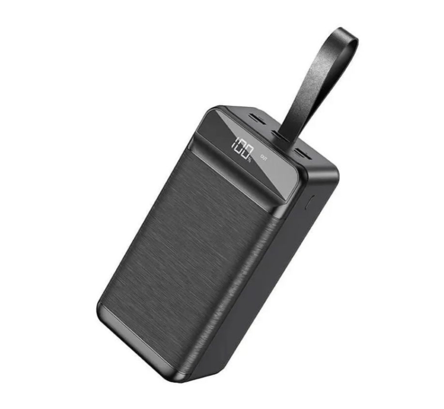 Внешний аккумулятор 80000 мАч черный