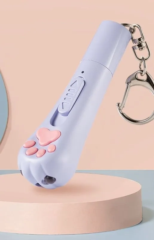 Лазерная игрушка-кошачья лапка (цвет в ассортименте)