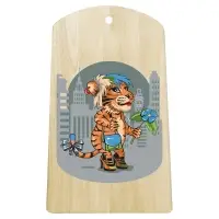 Доска разделочная Тигр Кайфолов 17х29 см (ассортимент)