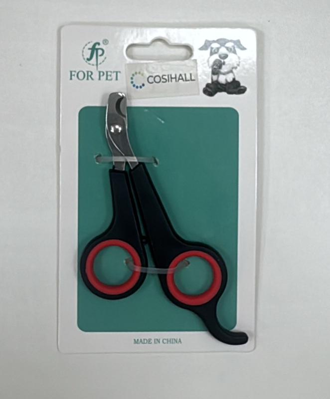 Ножницы-когтерезы с упором для пальца