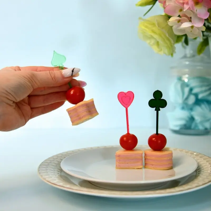 Шпажки для канапе Карты 20 шт