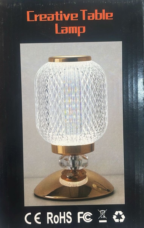Настольный хрустальный светильник (ассортимент)