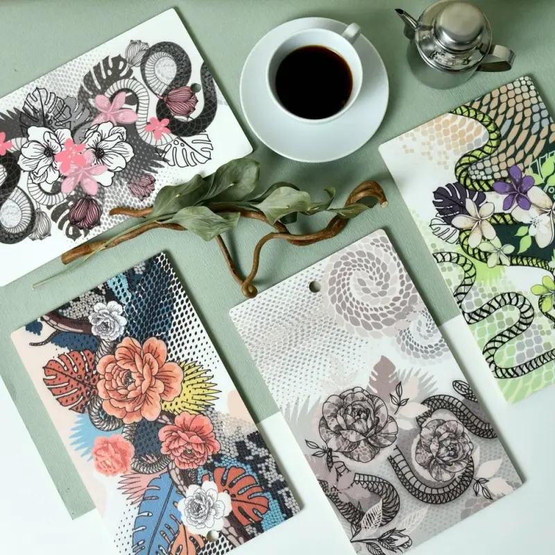 Доска разделочная Тайны джунглей 29х17 см (ассортимент)