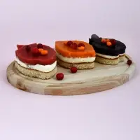 Форма для выпечки "Фрукты", набор 3 шт