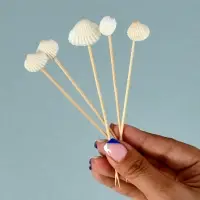 Шпажки для канапе Морские раковины 24 шт