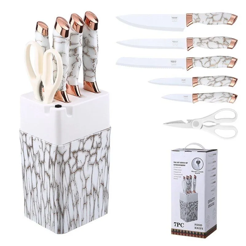 Набор кухонных ножей 7в1