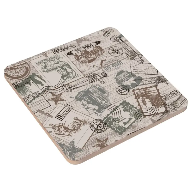 Подставка под горячее Мужской клуб 14х14 см (ассортимент)