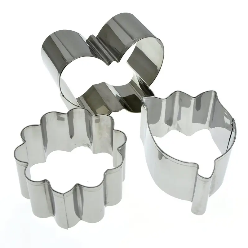 Форма для выпечки "Весна", набор 3 шт