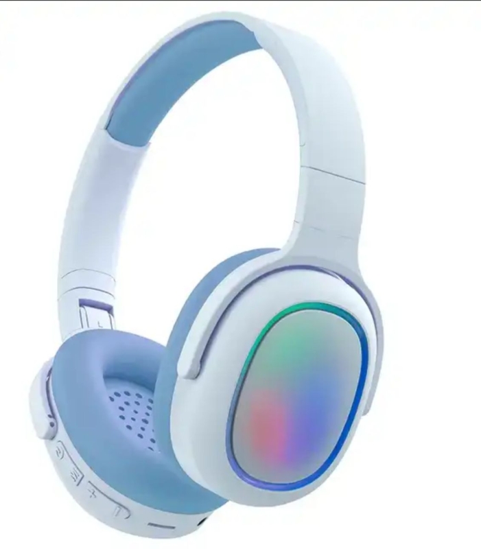 Беспроводные наушники BS961 голубые