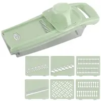 Терка с 6 насадками держателем и контейнером