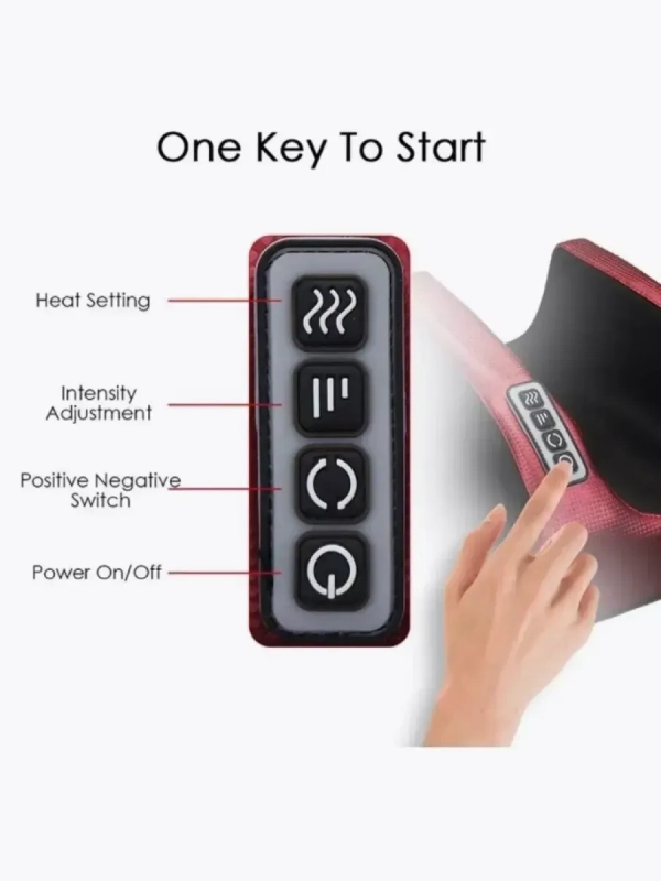 Электрический массажер для ног (цвет в ассортименте)