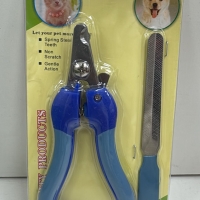 Когтерезка и пилка (цвет в ассортименте)