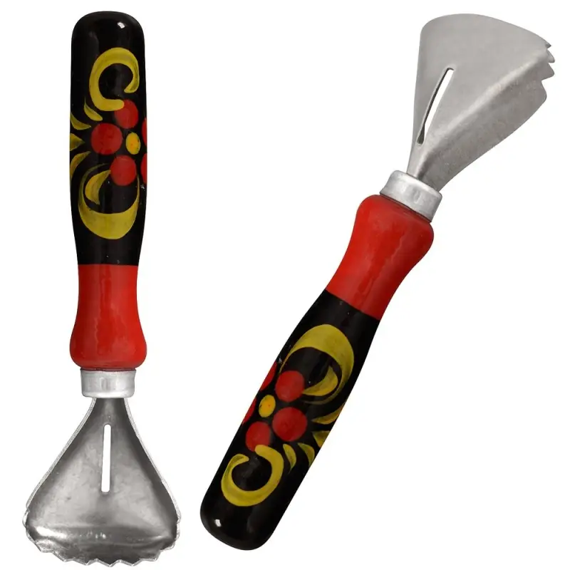 Рыбочистка Традиционная роспись