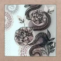 Подставка под горячее Тайна джунглей 18х18