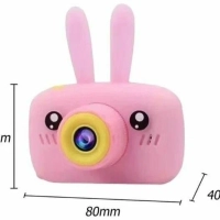 Детский цифровой фотоаппарат 3в1 Зайчик