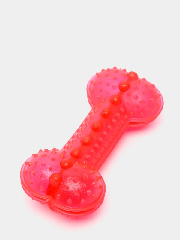 Игрушка кость силиконовая (цвет в ассортименте)