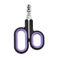 Когтерезка с ДВУМЯ ограничителями (цвет в ассортименте)