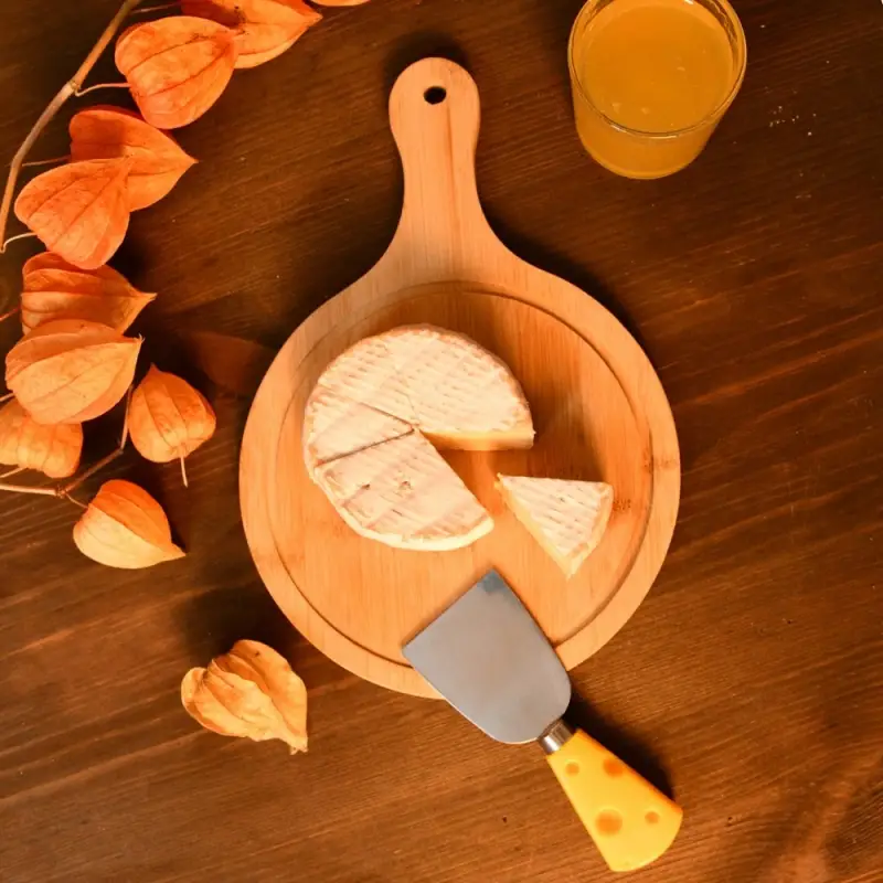 Нож лопатка для мягких сыров Сырный ломтик