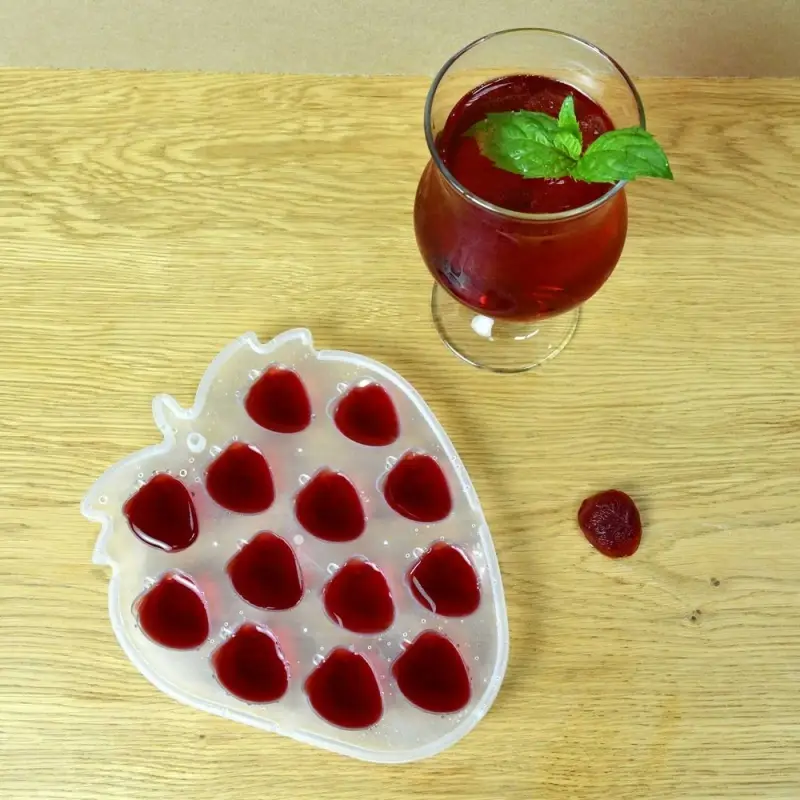 Форма для льда Клубничка