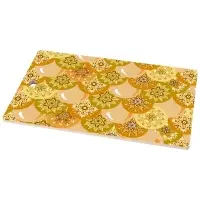 Разделочная доска Шарики Снежинки 29х17см (ассортимент)