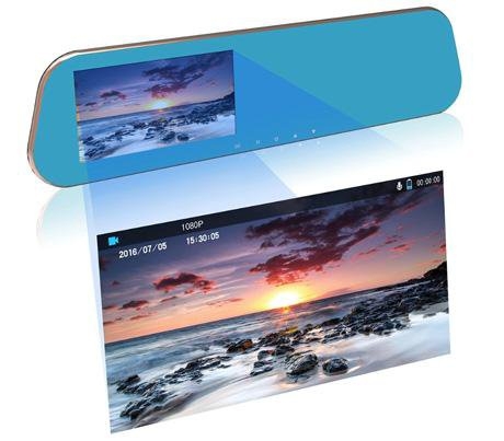 Автомобильный видеорегистратор с камерой заднего вида