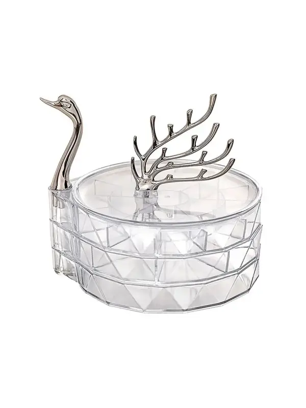 Шкатулка для украшений Лебедь (цвет в ассортименте)