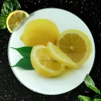 Разделочная доска подставка под горячее Лимон 20см