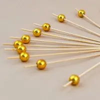 Шпажки для канапе Бусинки 24 шт