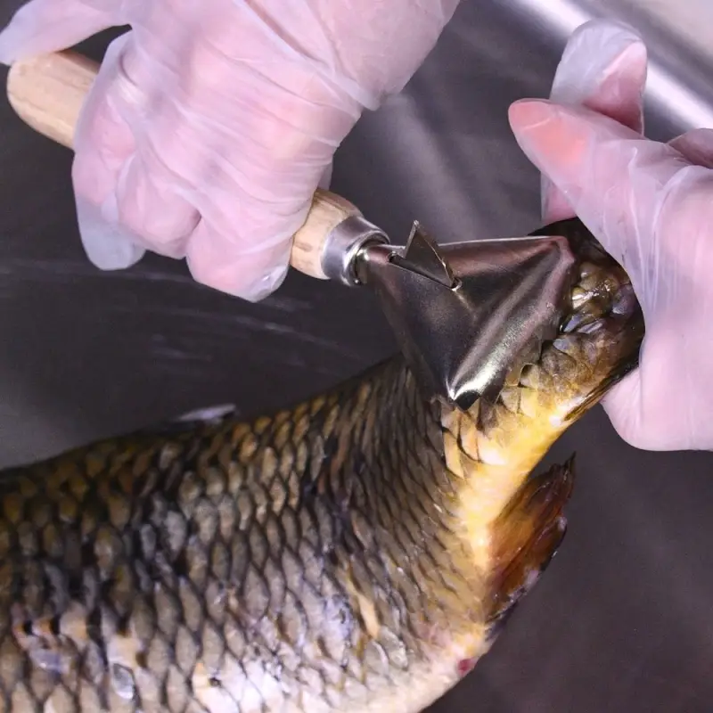 Рыбочистка с ножом