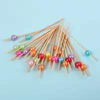 Шпажки для канапе Яркие бусинки набор 24 шт
