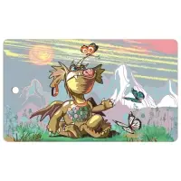 Разделочная доска Дракон весельчак 29х17 см (ассортимент)