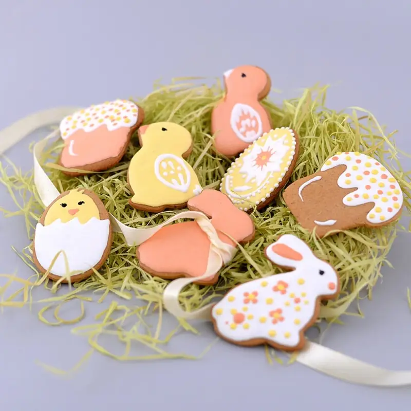 Форма для печенья, набор 4 шт, "Пасхальный"