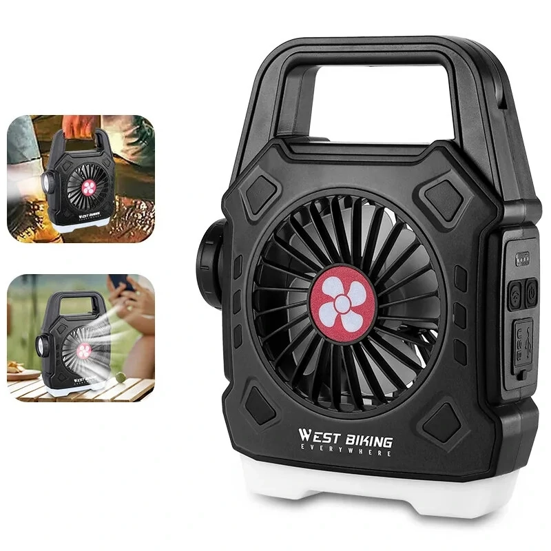 Вентилятор ручной на аккумуляторе портативный (цвет в ассортименте)