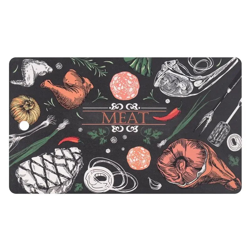 Доска разделочная Мясное меню 29х17см
