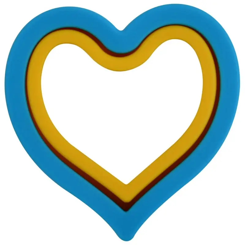 Форма для печенья, набор 2 шт, "Сердечный дуэт"