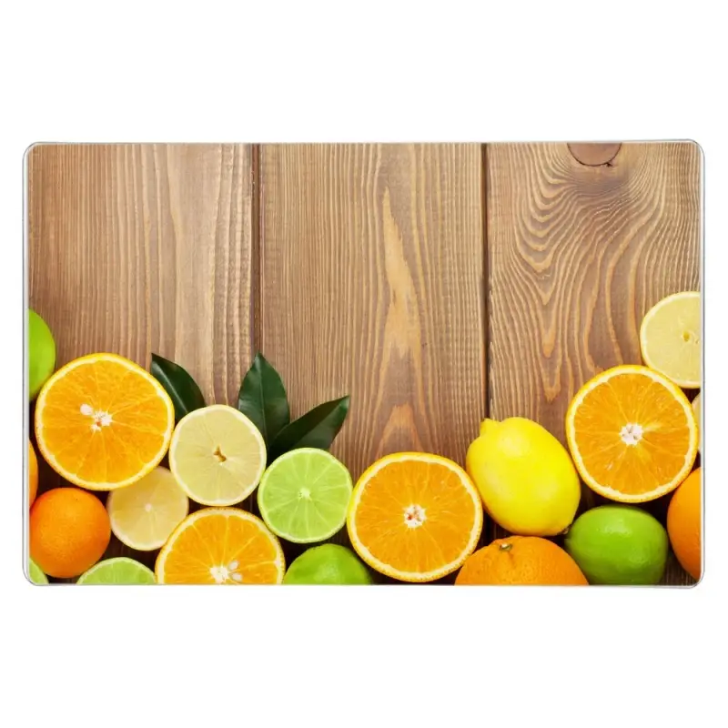 Разделочная доска подставка под горячее Цитрусовый микс 18х28см