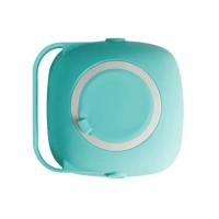 Мочалка-щетка силиконовая с контейнером для геля