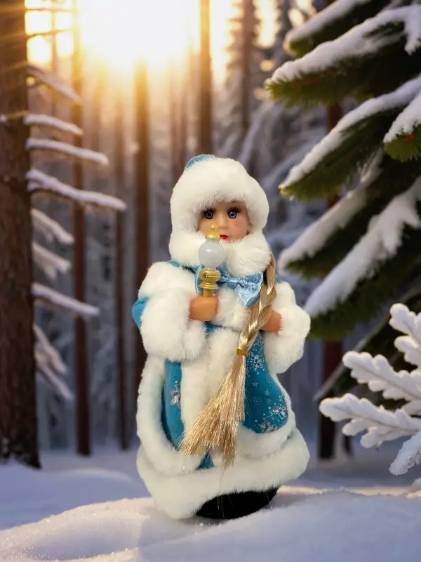 Снегурочка 30 см под елку