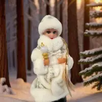 Снегурочка 30 см под елку