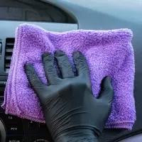 Салфетка микрофибра с ультратонкими волокнами  AVS MF-6115 (35х40см)(1шт)