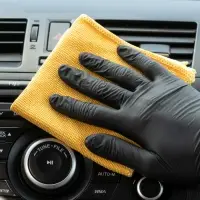 Салфетка микрофибра с абразивной сеткой для удаления грязи AVS MF-6109 (35х40см)(1шт)